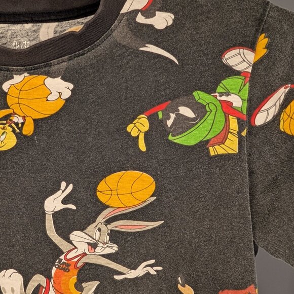 ❤️ 2 for 10 ❤️ Space Jam Toon Squad Black T-Shirt | 100% Cotton - Picture 3 of 6